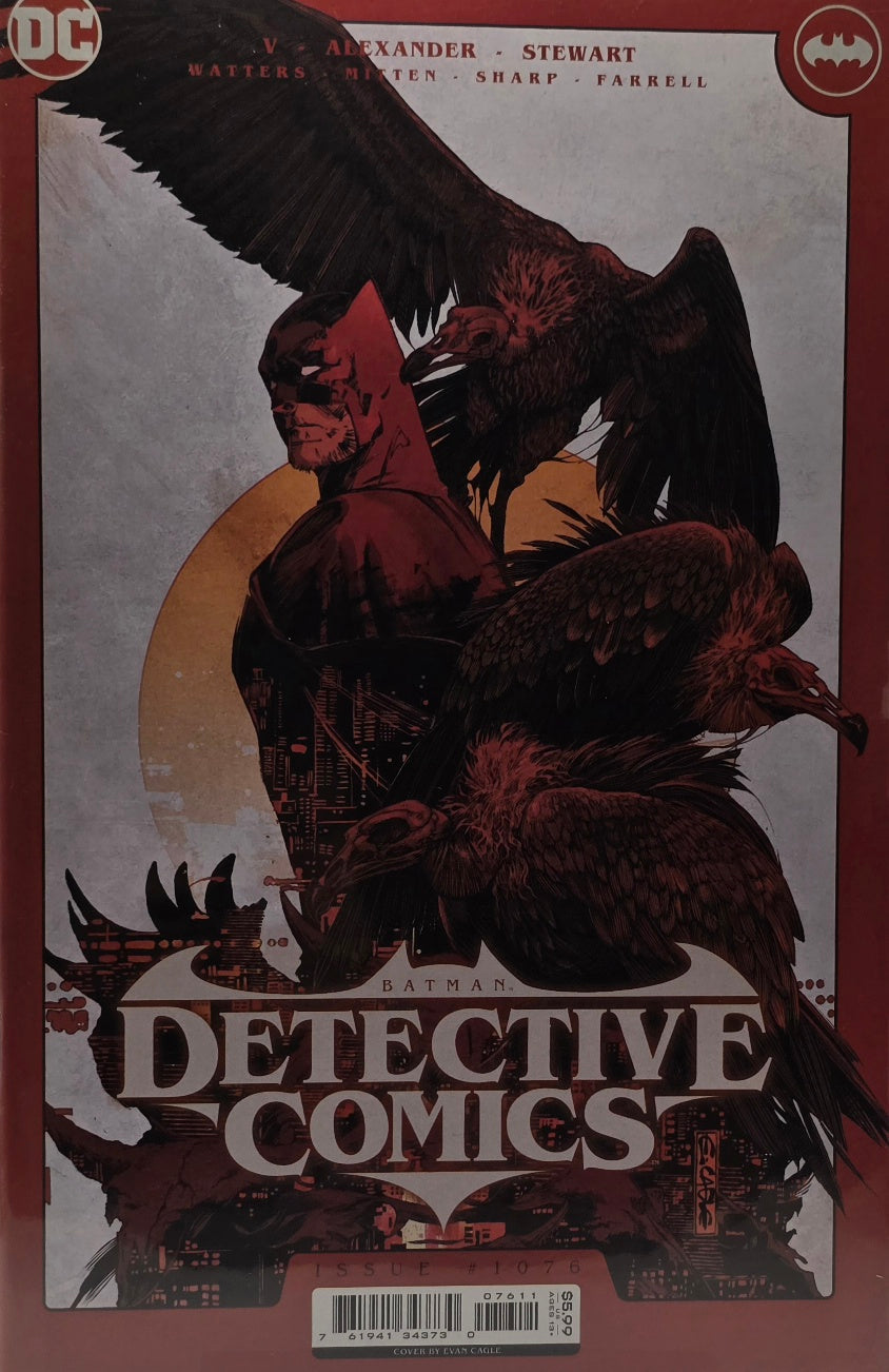 Batman: Detective Comics — Evan Cagle Variant Cover (DC Comics) — Batman & Vultures