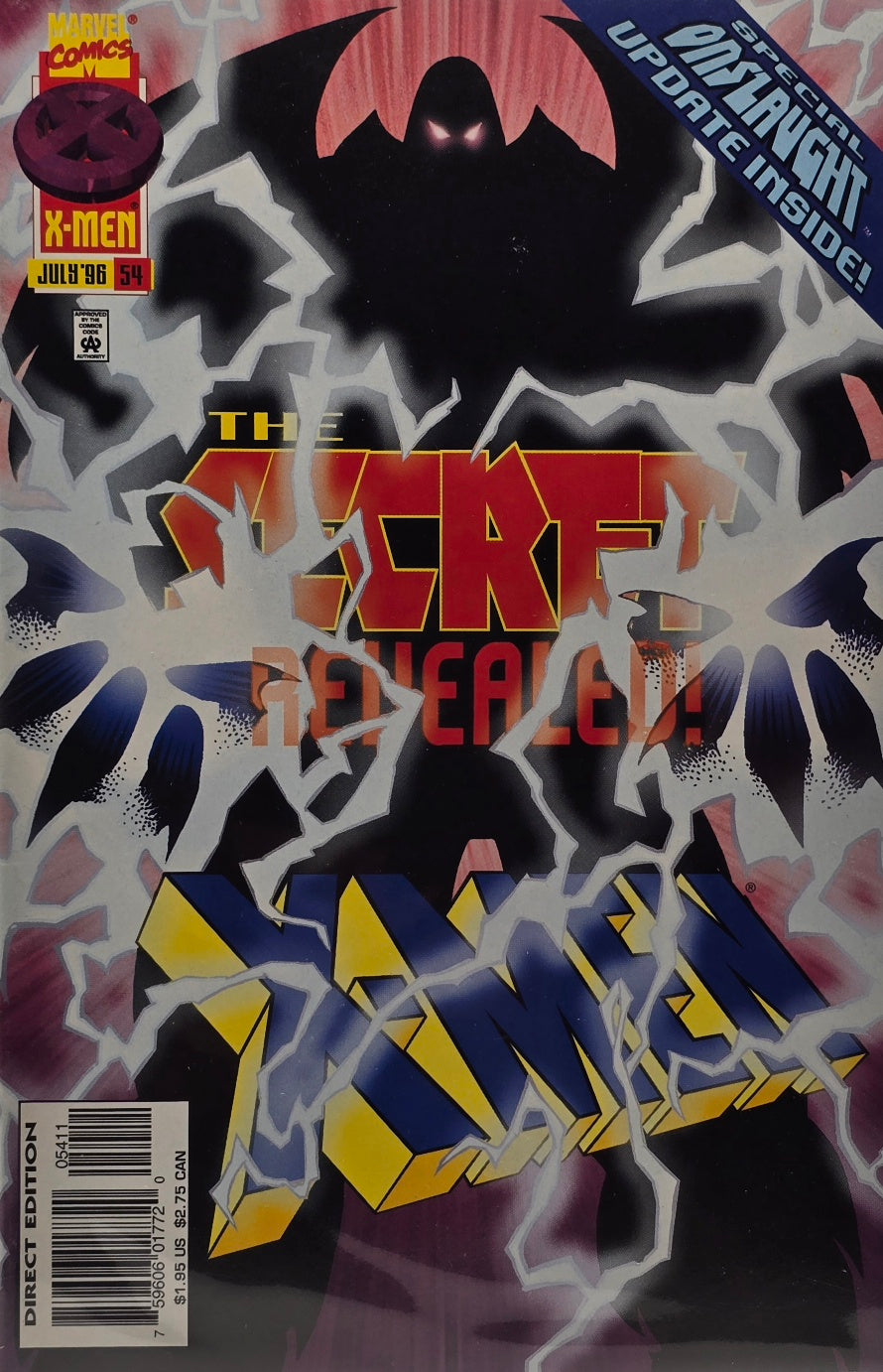 X-Men #54 — The Secret Revealed! (July 1996)