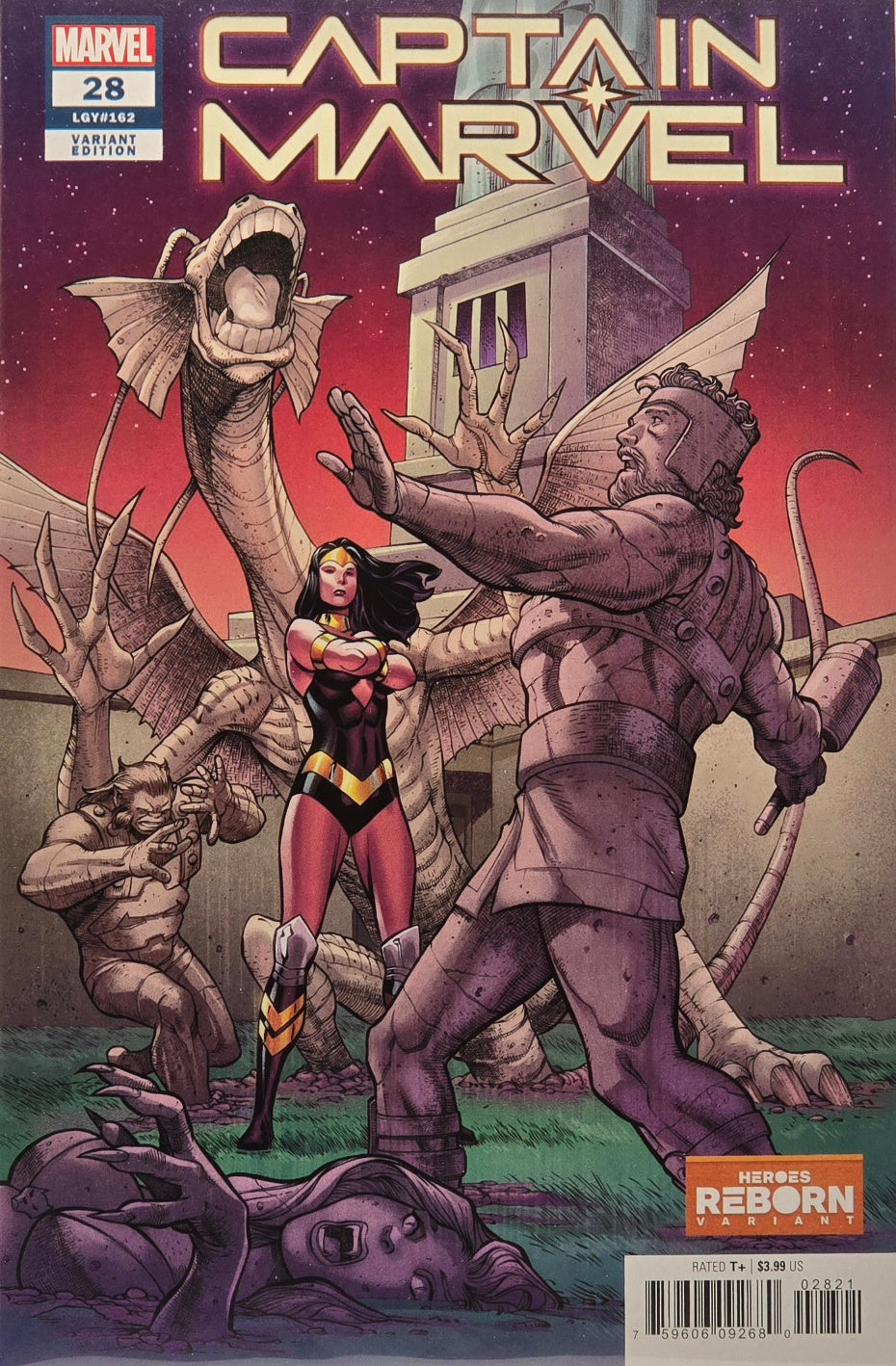 Captain Marvel #28 (Heroes Reborn Variant)