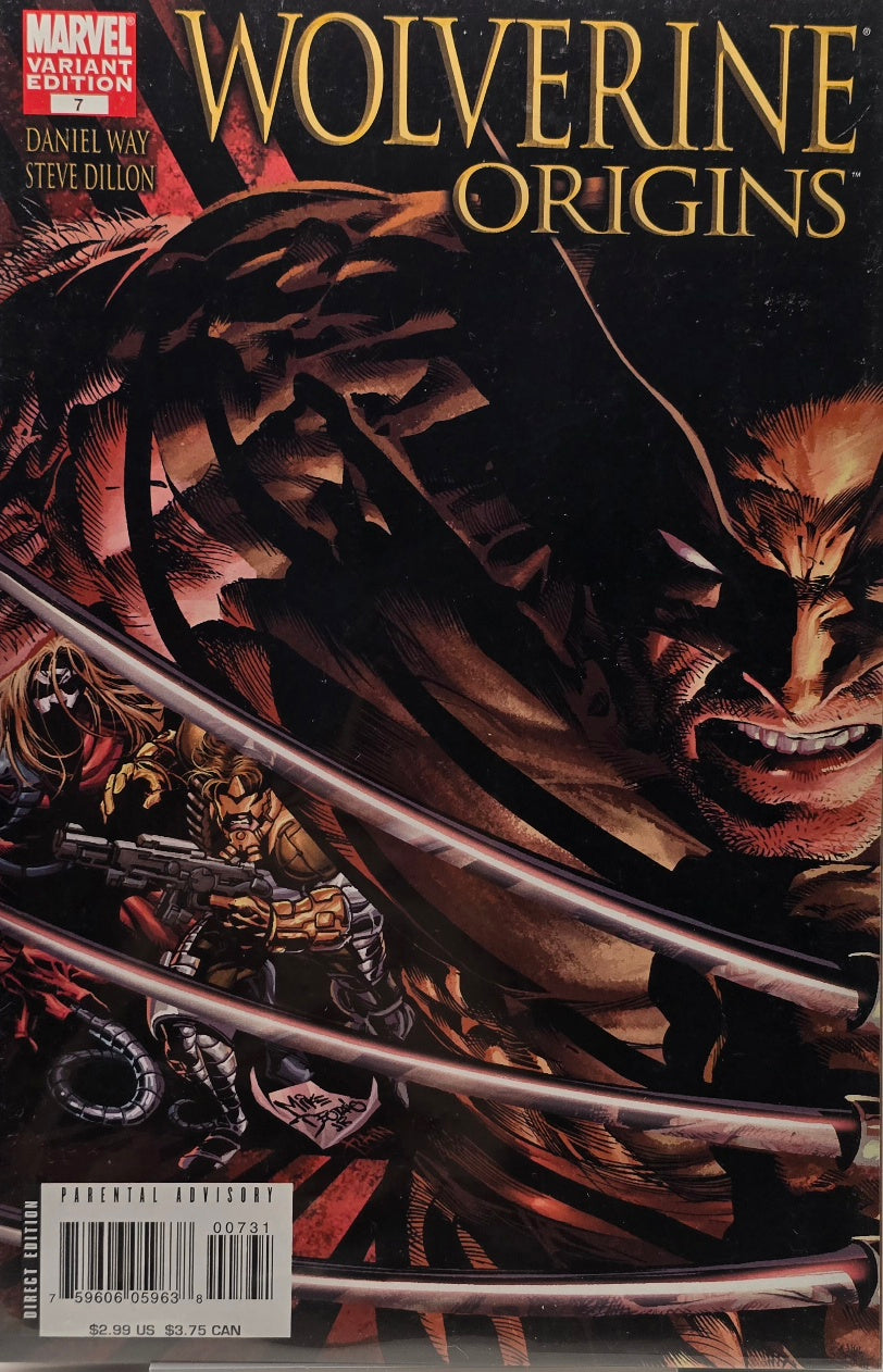 Wolverine: Origins #7 — Variant Edition — Way & Dillon
