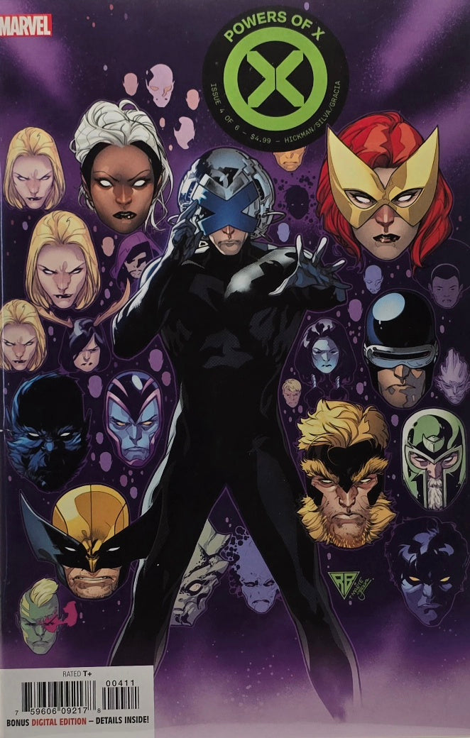 Powers of X #4 of 6 (Marvel Comics, 2019) — Variant Edition — X-Men Character Mosaic Cover
