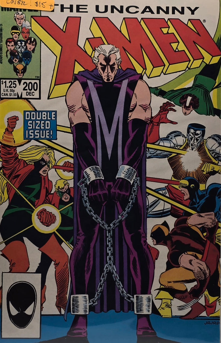 Uncanny X-Men #200 — The Trial of Magneto! Double-Sized Issue (Marvel, 1985)