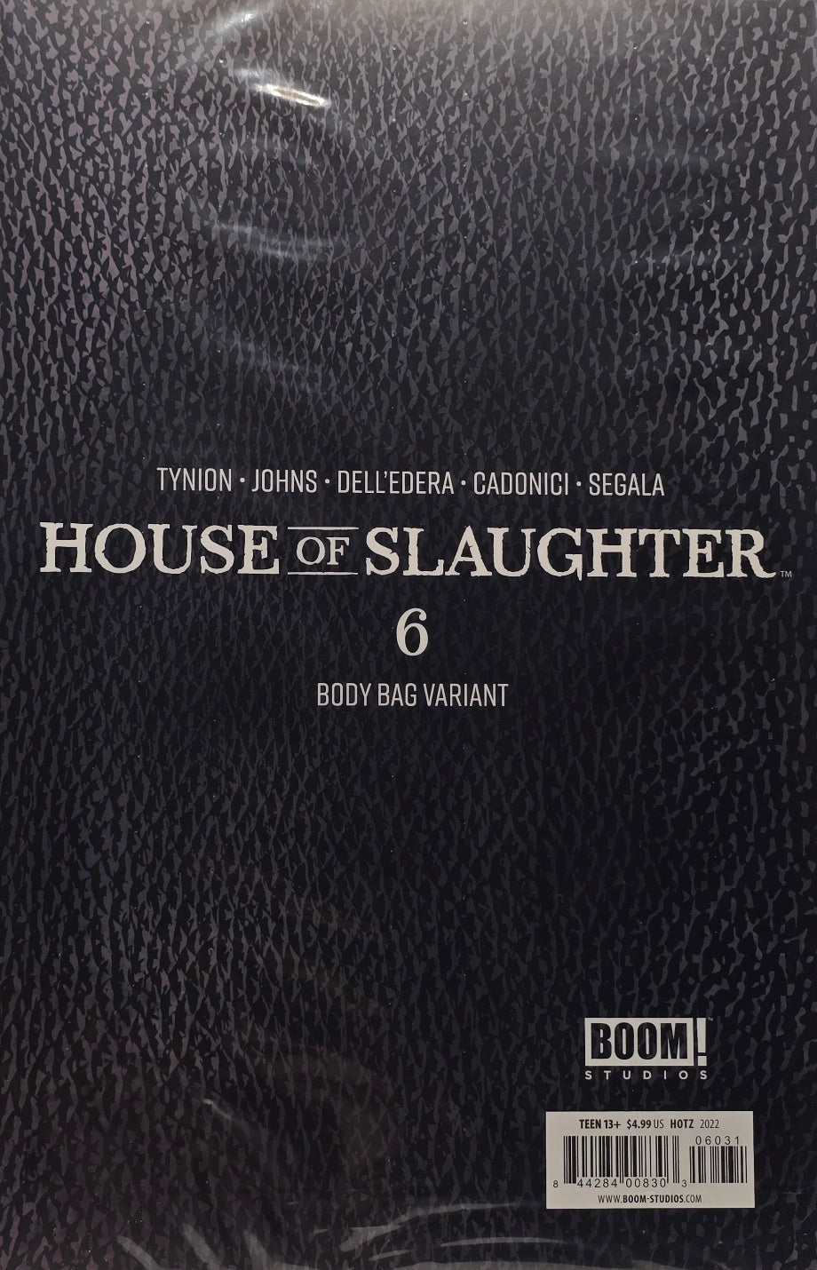 House of Slaughter #6 — Body Bag Variant (BOOM! Studios)