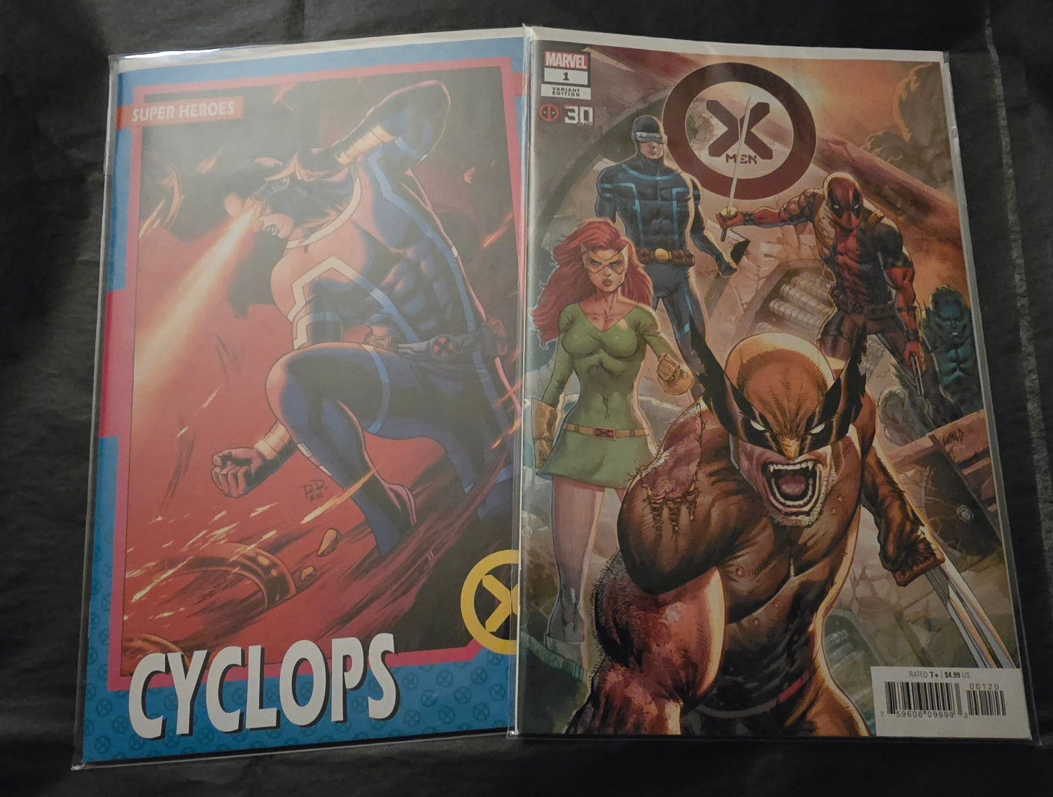 X-Men Comics Lot – Cyclops Variant, X-Men #1, Hellfire Gala Design Variant & X-Men #51