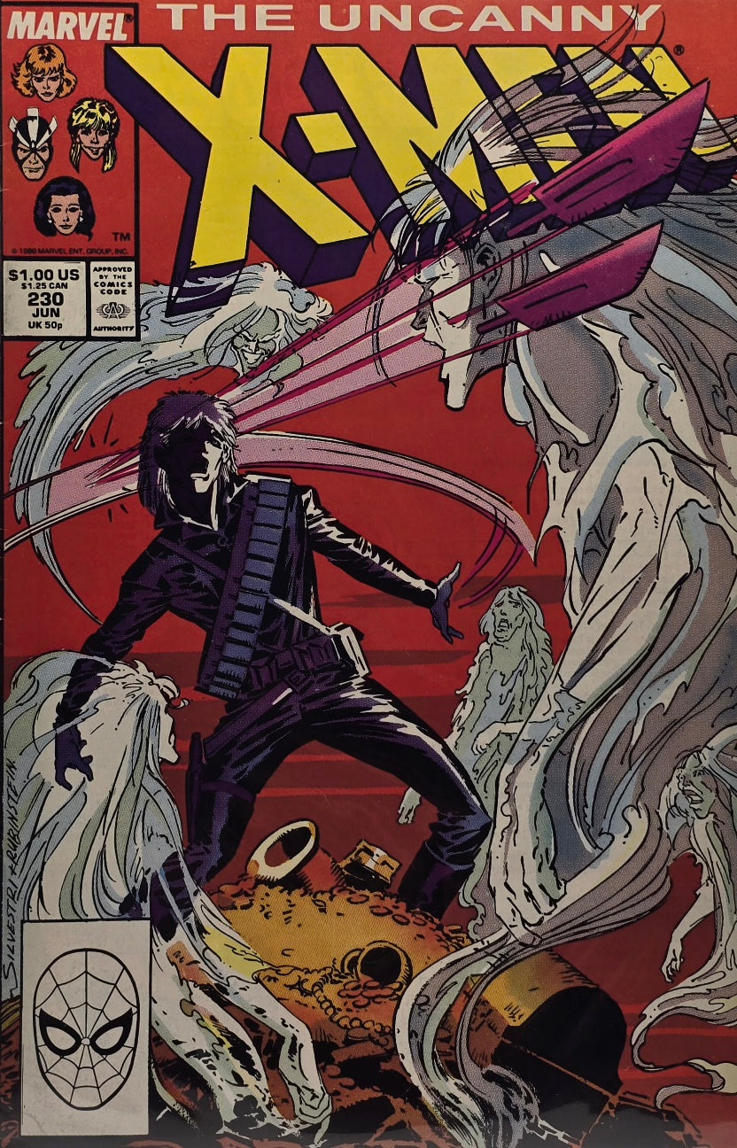Uncanny X-Men #230 — Havok vs. the Wraiths! (June 1988)