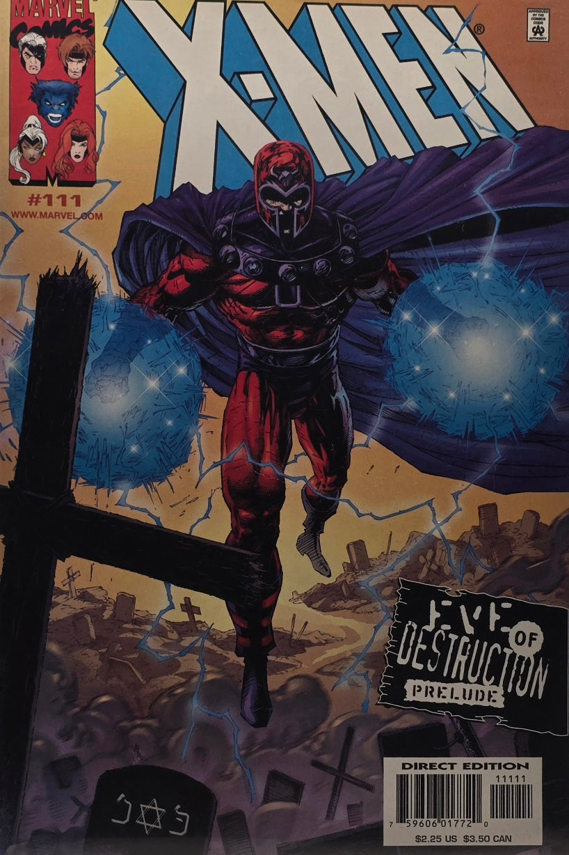 X-Men #111 — "Eve of Destruction: Prelude" — Magneto (Marvel Comics)