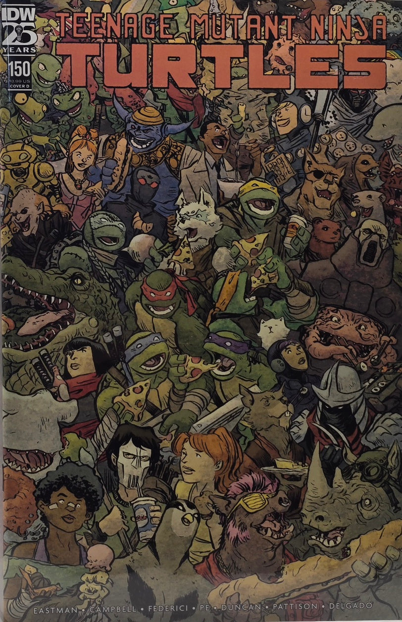 Teenage Mutant Ninja Turtles #150 — Cover D (IDW Publishing)