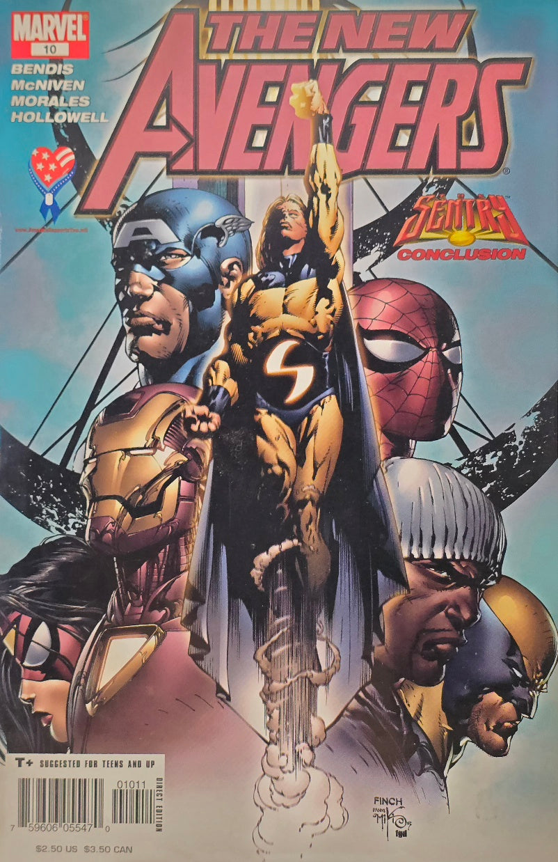 The New Avengers #10 — Sentry Conclusion (Marvel)