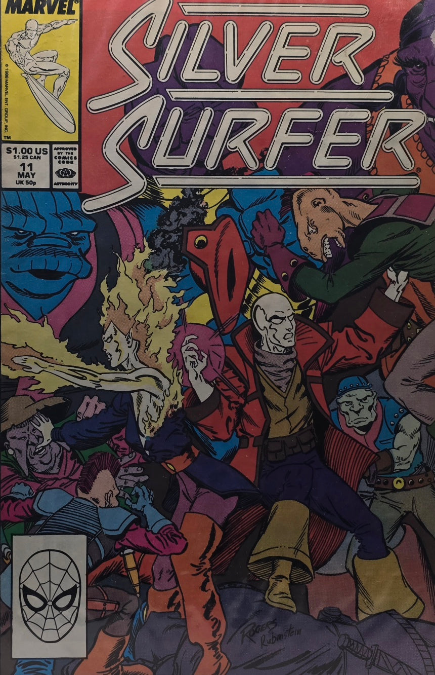 Silver Surfer #11 (Marvel, May 1988) — Ron Lim & Rubinstein