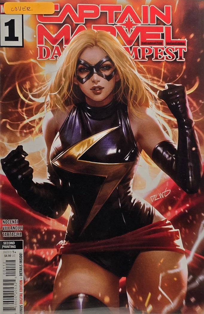 Captain Marvel: Dark Tempest #1 — Second Printing (Marvel — Nocenti / Villanelli / Tartaglia)