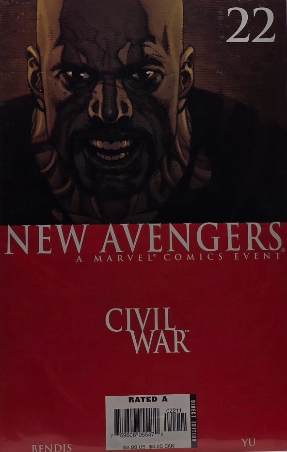 New Avengers #22 — Civil War (Marvel Comics) — Bendis & Yu