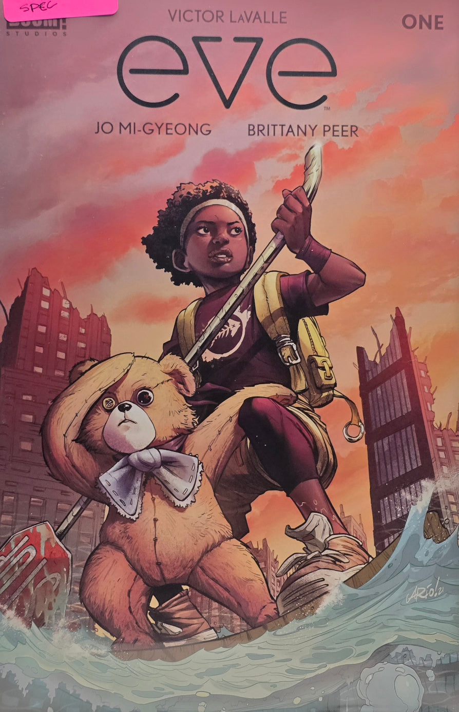 Eve #1 (BOOM! Studios) — Victor LaValle / Jo Mi-Gyeong / Brittany Peer — Spec Copy