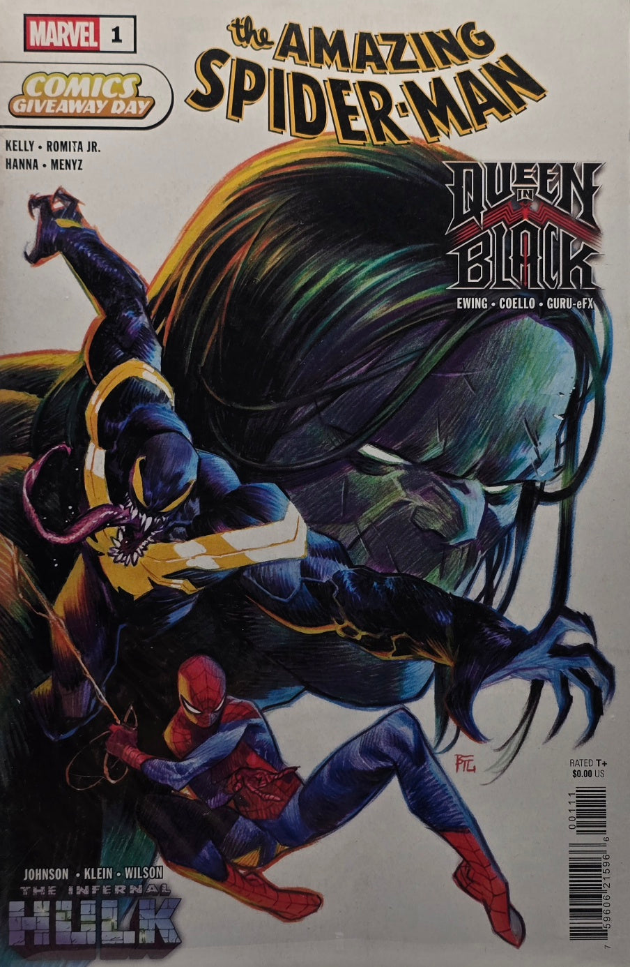The Amazing Spider-Man / Queen in Black #1 — Comics Giveaway Day (Marvel)