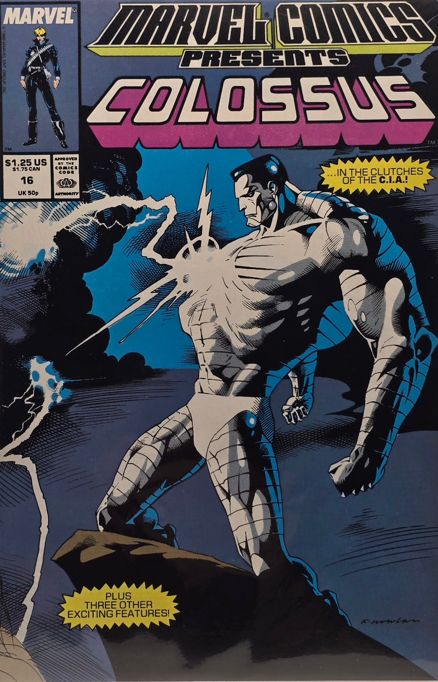 Marvel Comics Presents #16 — Colossus: In the Clutches of the C.I.A.! (Late March 1989)