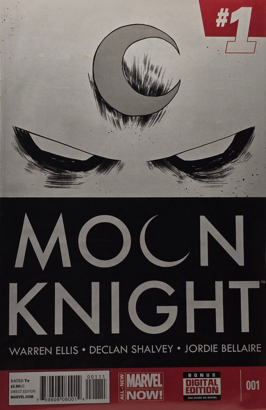 Moon Knight #1 (Marvel Comics) — Warren Ellis, Declan Shalvey & Jordie Bellaire — Marvel Now!