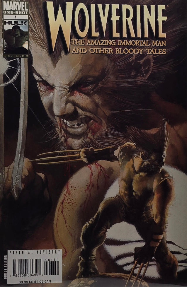 Wolverine: The Amazing Immortal Man and Other Bloody Tales #1 (Marvel, 2008)
