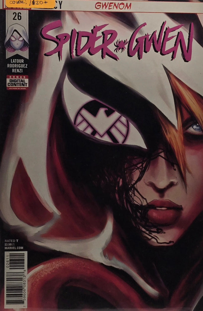 Spider-Gwen #26 — Gwenom (Marvel — Latour / Rodriguez / Renzi)