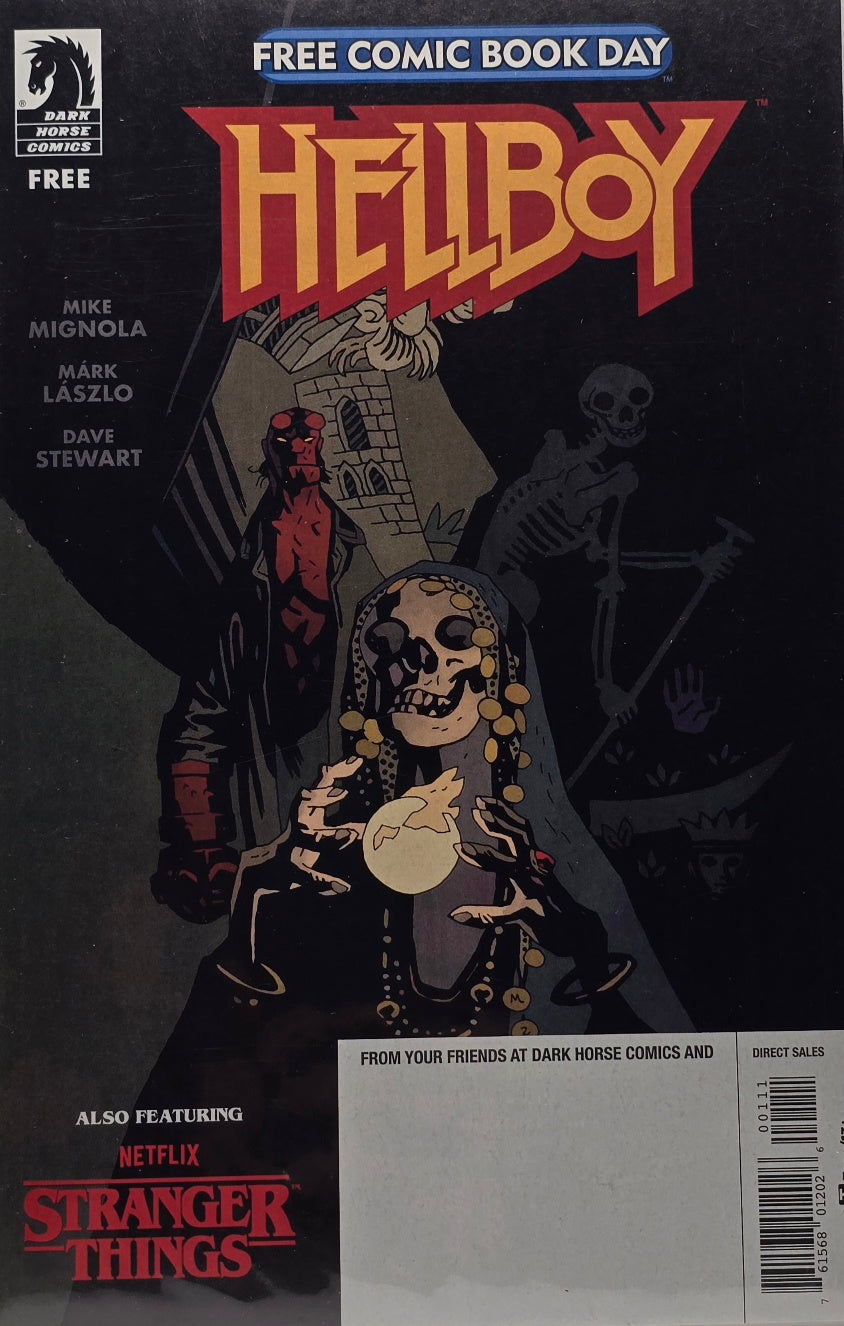 Free Comic Book Day: Hellboy / Stranger Things