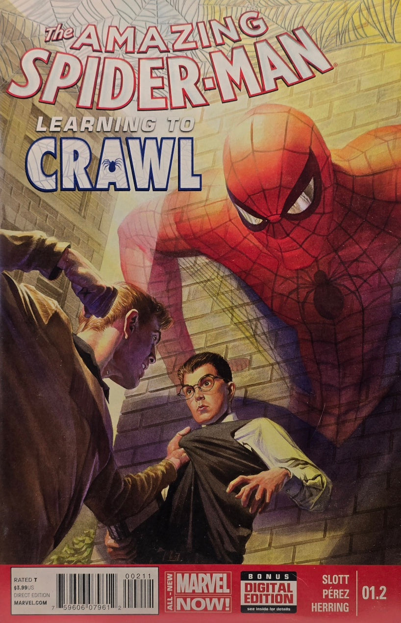 The Amazing Spider-Man #1.2 — Learning to Crawl (Marvel)