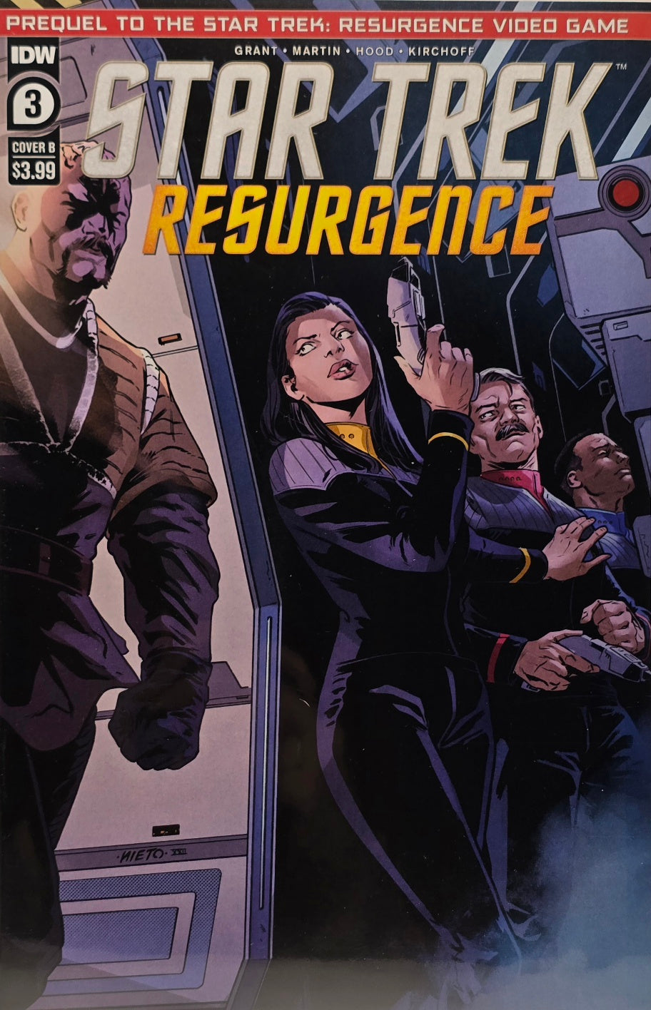 Star Trek: Resurgence #3 (Cover B)