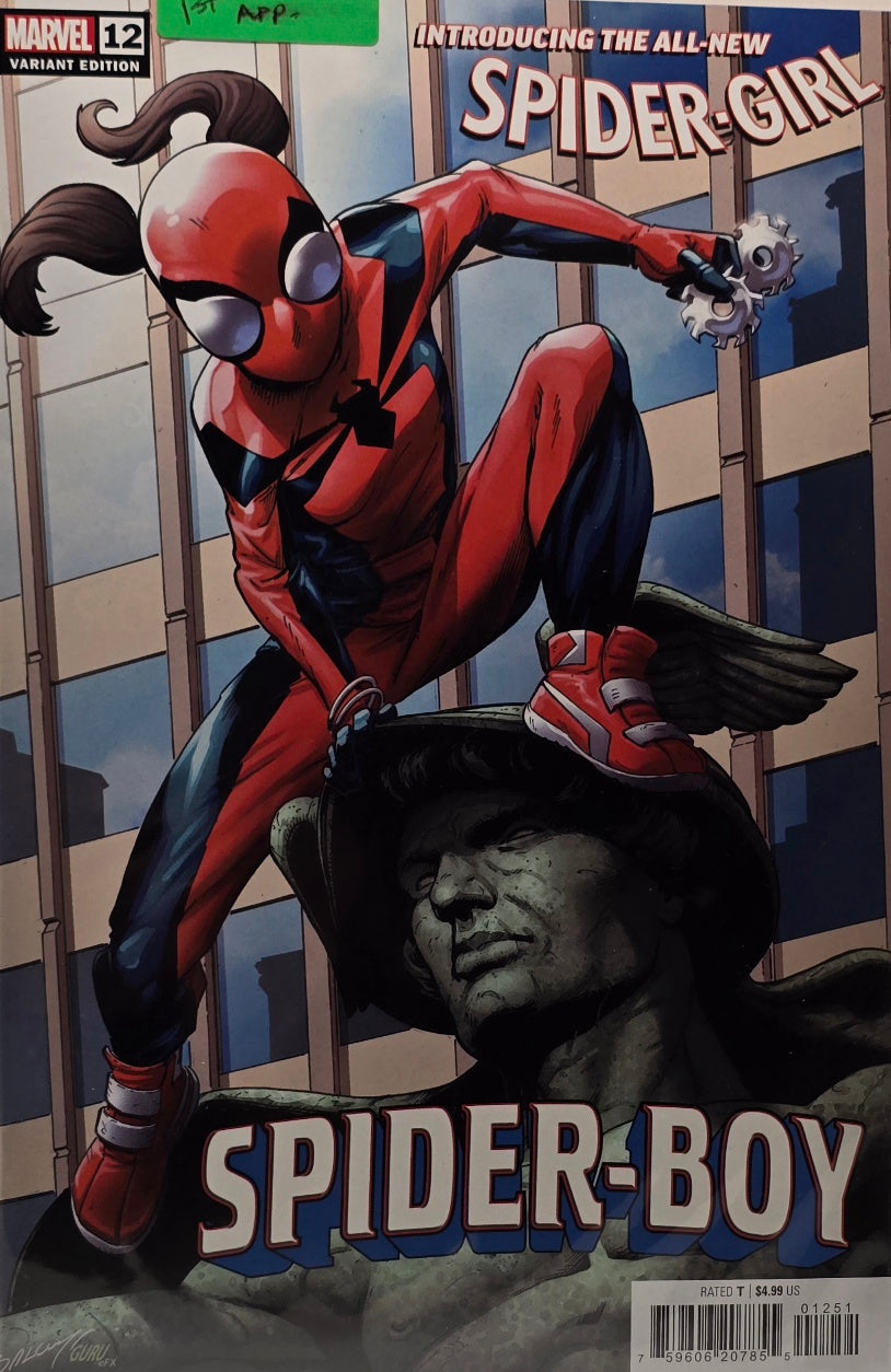 Spider-Boy #12 — Variant Edition — 1st Appearance of the All-New Spider-Girl (Marvel)