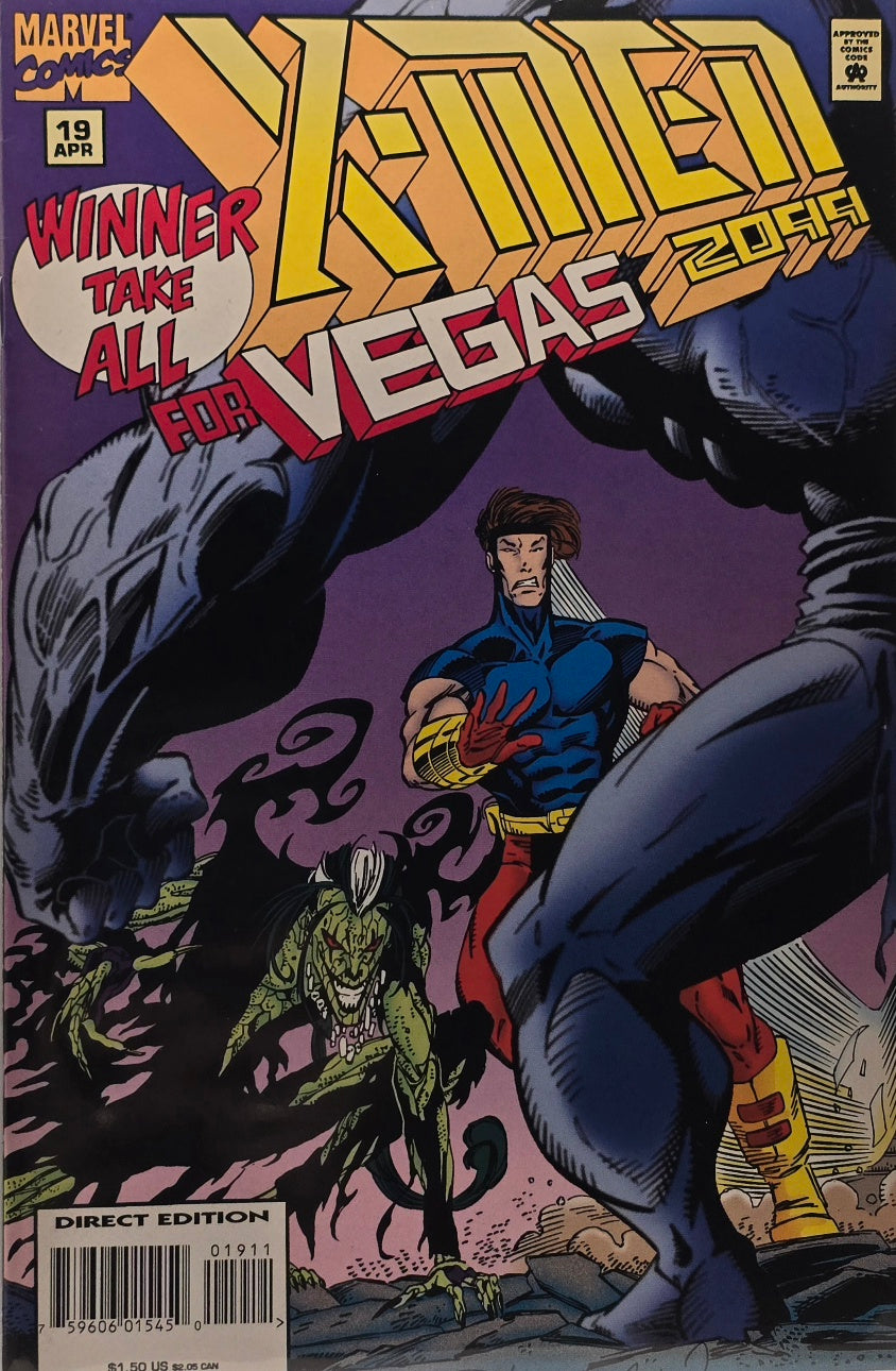 X-Men 2099 #19 — "Winner Take All… For Vegas!" (Marvel, April 1995)
