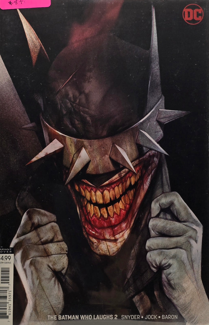 The Batman Who Laughs #2 — Close-Up Variant Cover (DC)