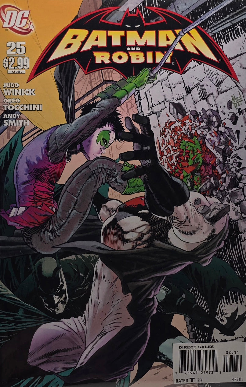 Batman and Robin #25 (DC Comics) — Winick / Tocchini / Andy Smith