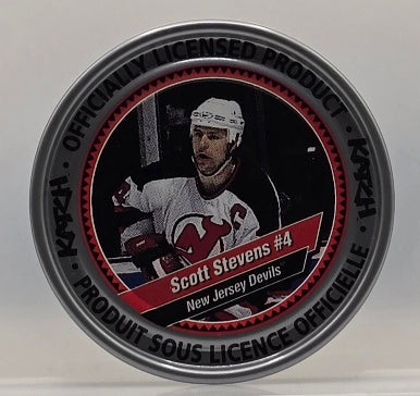 Scott Stevens #4 New Jersey Devils Kazh NHL Medallion Puck
