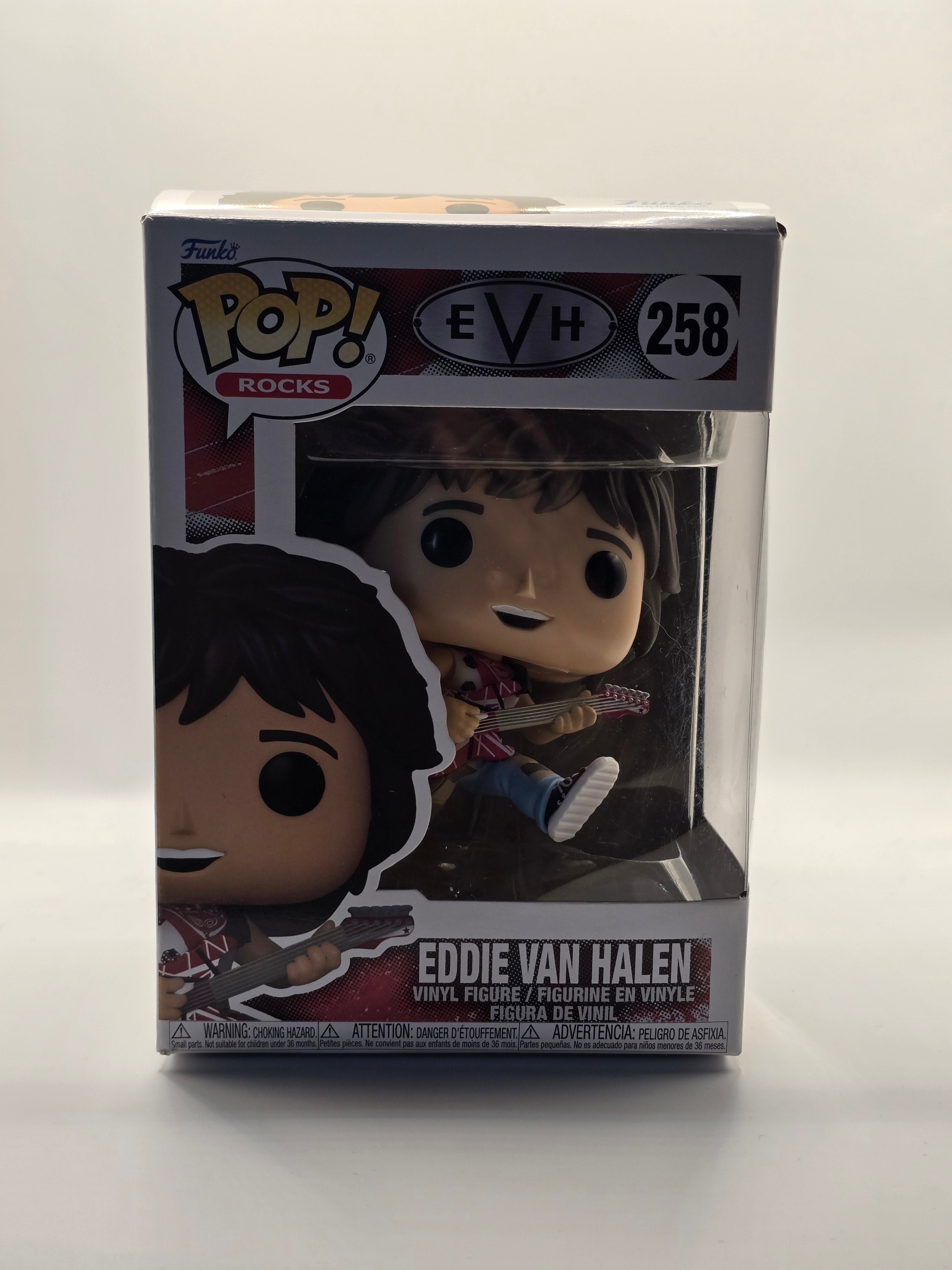 Funko Pop! Rocks — Eddie Van Halen (EVH) #258 — Vinyl Figure