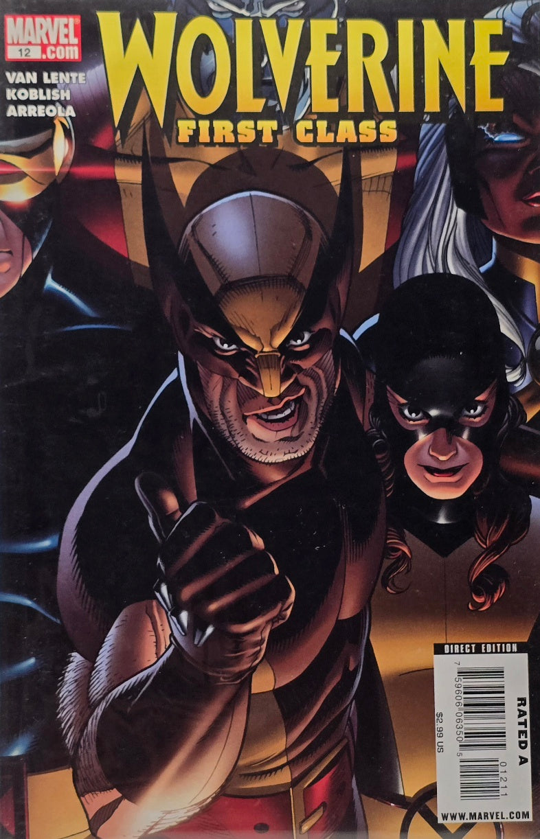 Wolverine: First Class #12 (Marvel Comics) — Van Lente, Koblish & Arreola
