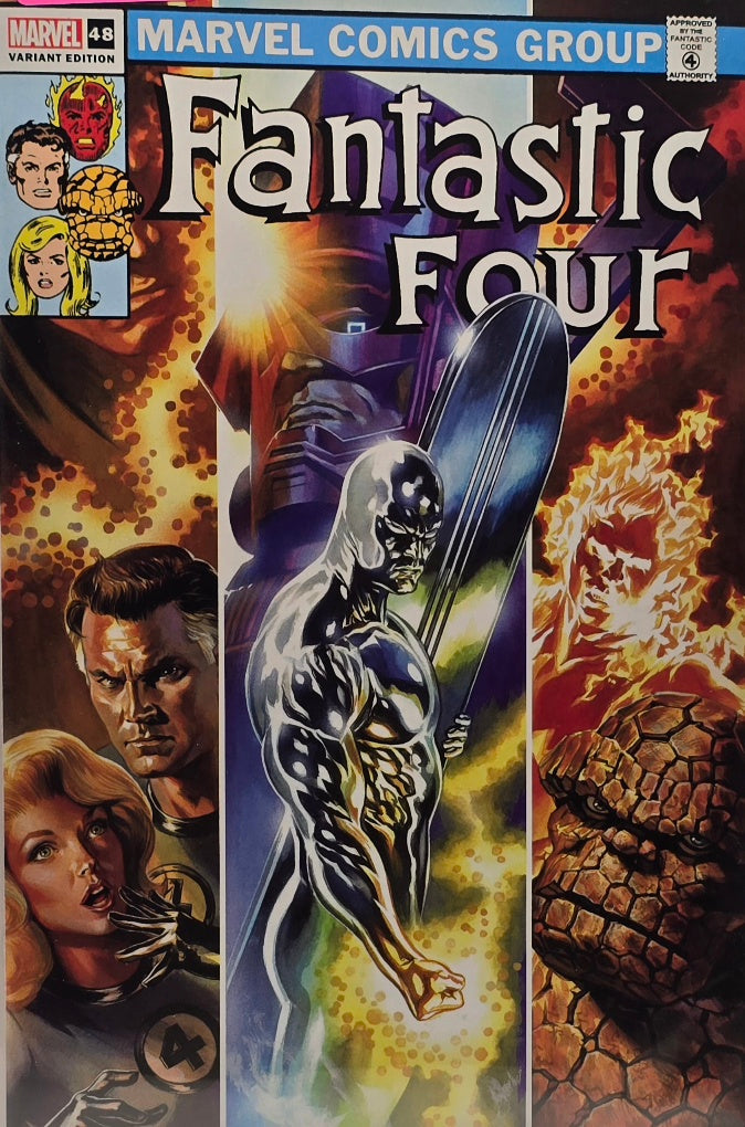 Fantastic Four #48 — Variant Edition — Silver Surfer & Galactus Retro Cover (Marvel Comics Group)