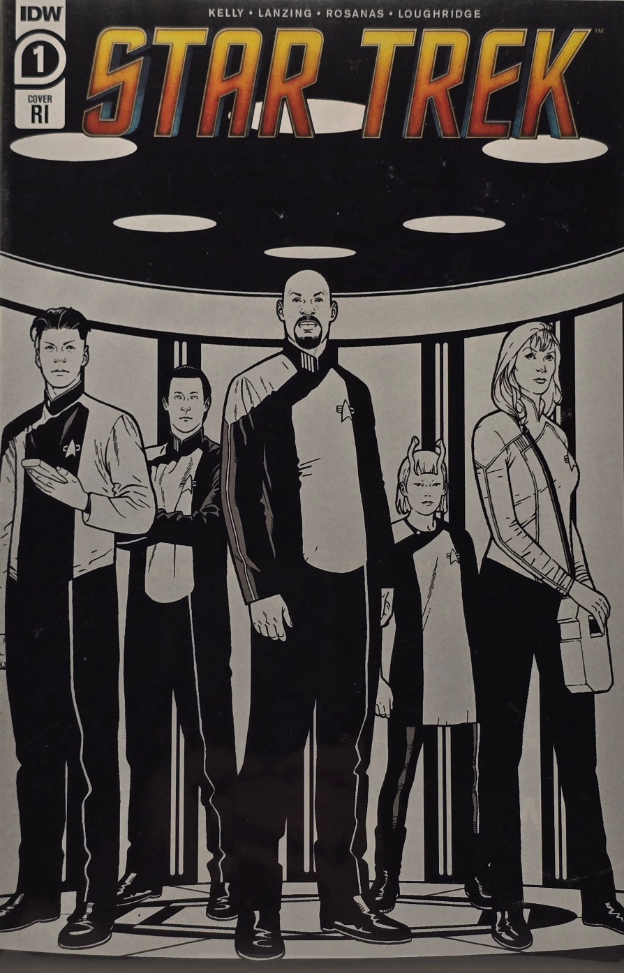 Star Trek #1 — Retailer Incentive Variant (Cover RI) (IDW Publishing)