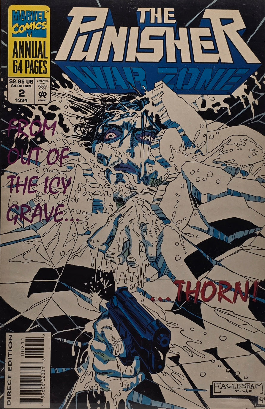 The Punisher War Zone Annual #2 — From Out of the Icy Grave... Thorn! (1994)
