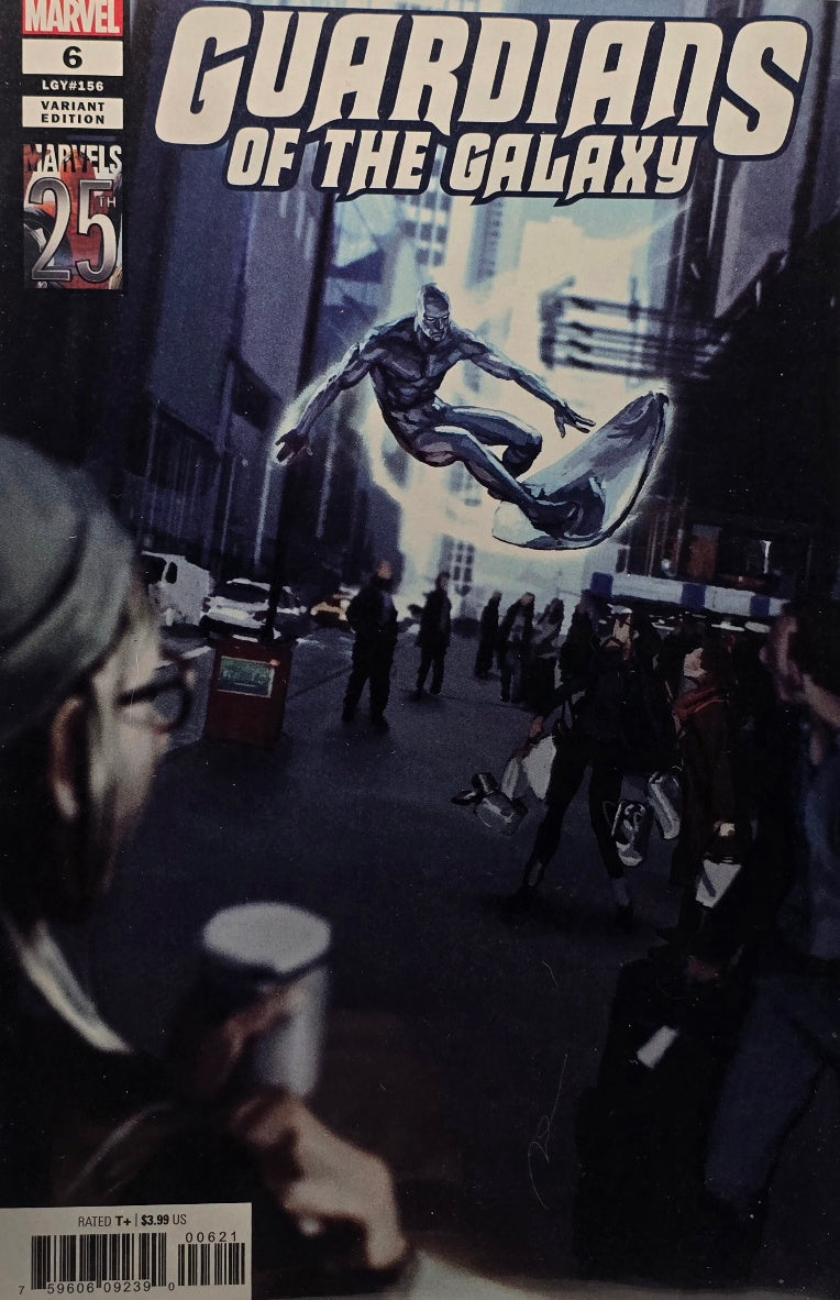 Guardians of the Galaxy #6 — Marvels 25th Anniversary Silver Surfer Variant (LGY #156)