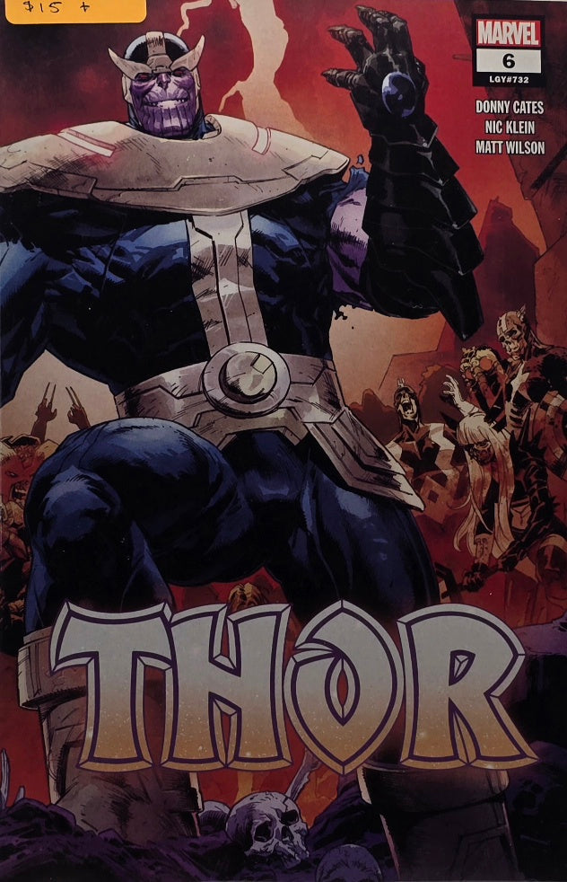 Thor #6 — Main Cover (LGY #732 — Cates/Klein/Wilson — Marvel)
