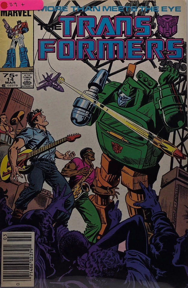 The Transformers #14 — More Than Meets the Eye! (Marvel, 1986)