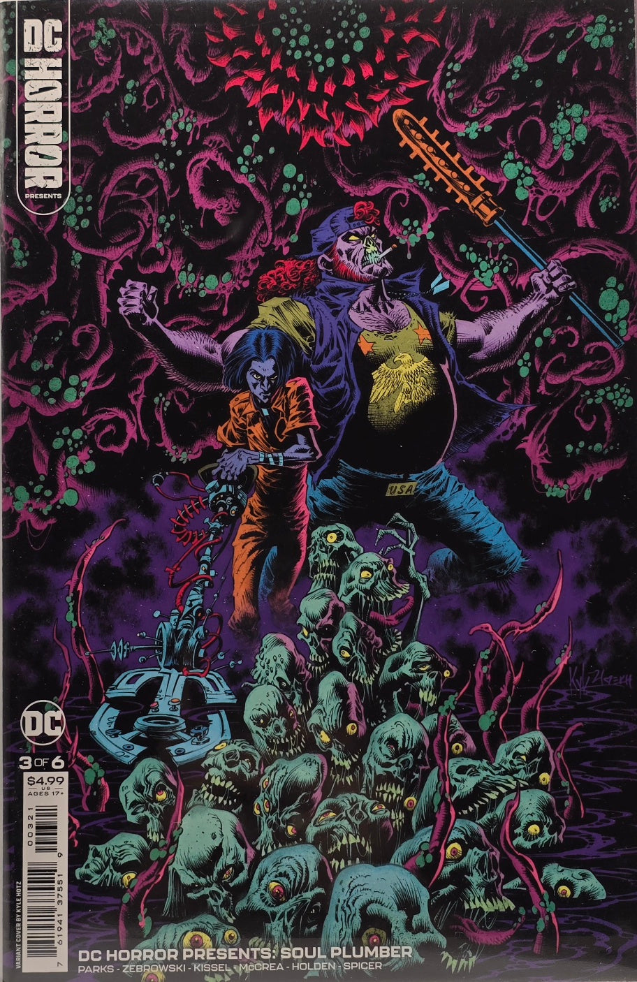 DC Horror Presents: Soul Plumber #3 of 6 (Variant Cover)