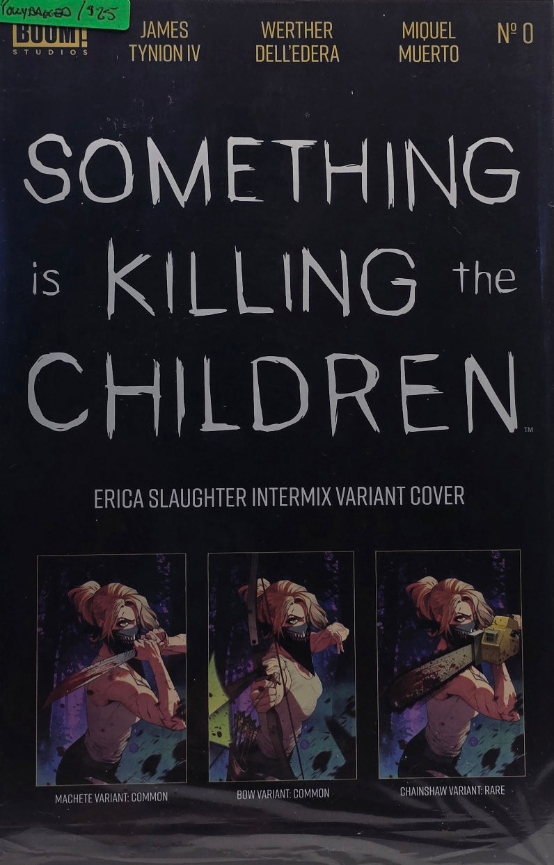 Something is Killing the Children #10 BOOM Studios David Mack virgin variant - haunting watercolour masked figure creature faces