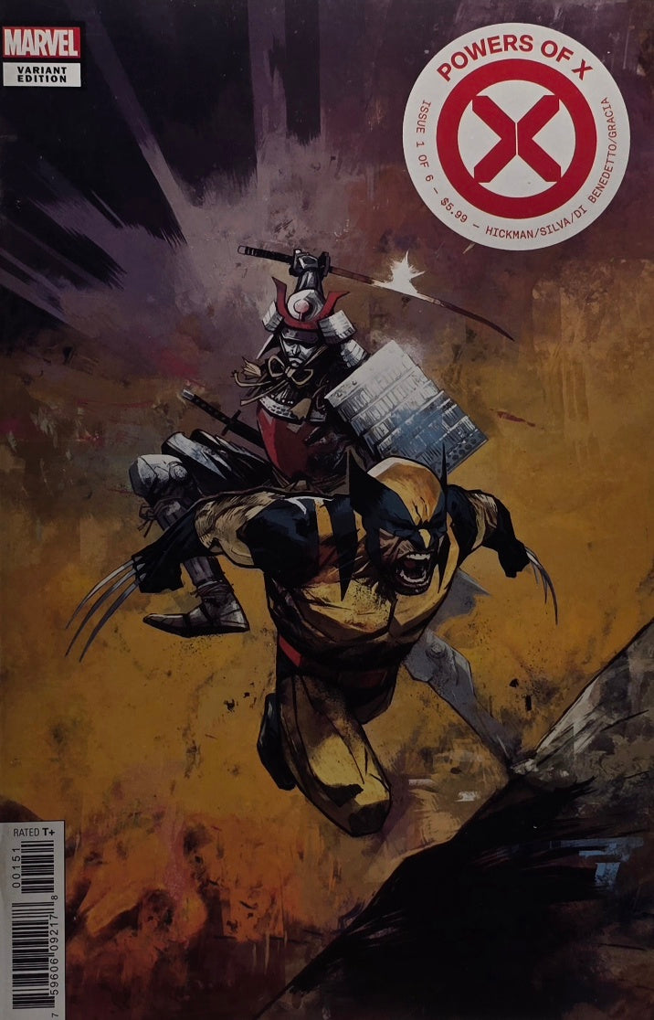 Powers of X #1 — Variant Edition (Wolverine / Samurai Cover — Hickman / Silva)