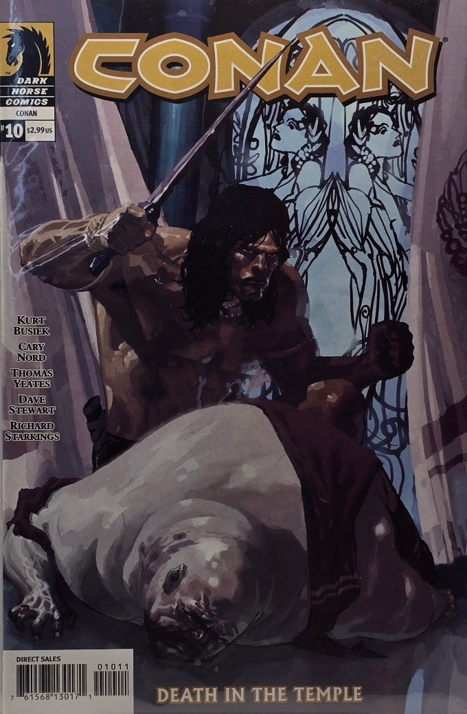 Conan #10 (Dark Horse Comics, 2004) — Death in the Temple — Busiek, Nord, Yeates & Stewart