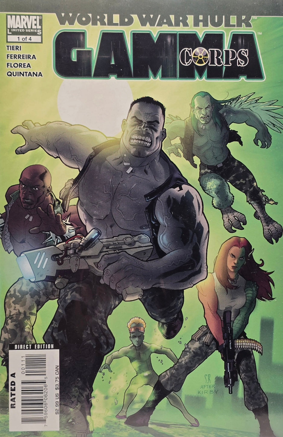 World War Hulk: Gamma Corps #1 — Part 1 of 4 (2007)