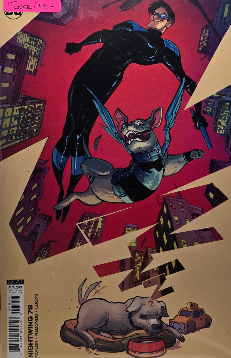 Nightwing #78 (DC) — 3rd Printing — Taylor / Redondo / Lucas — 🔑 1st Appearance of Haley!