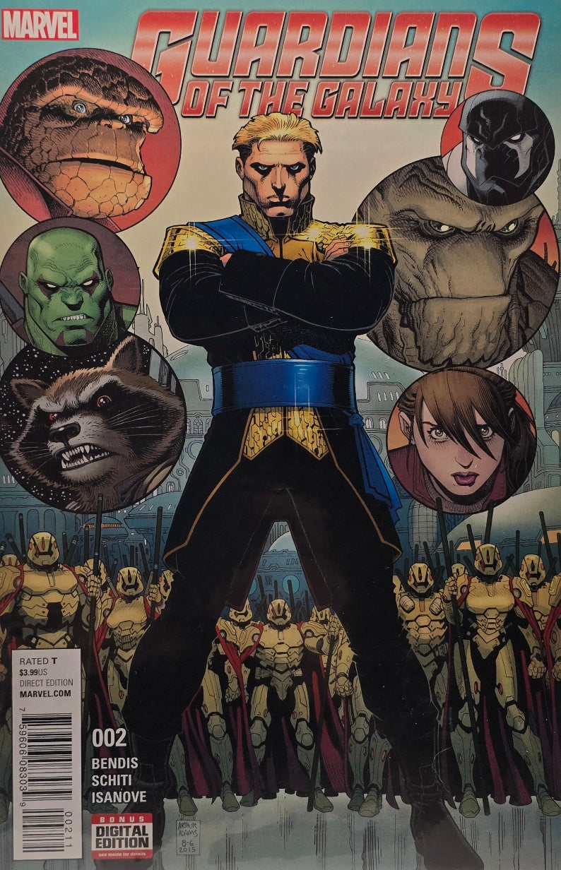 Guardians of the Galaxy #2 — Bendis / Schiti / Isanove — Star-Lord Cover