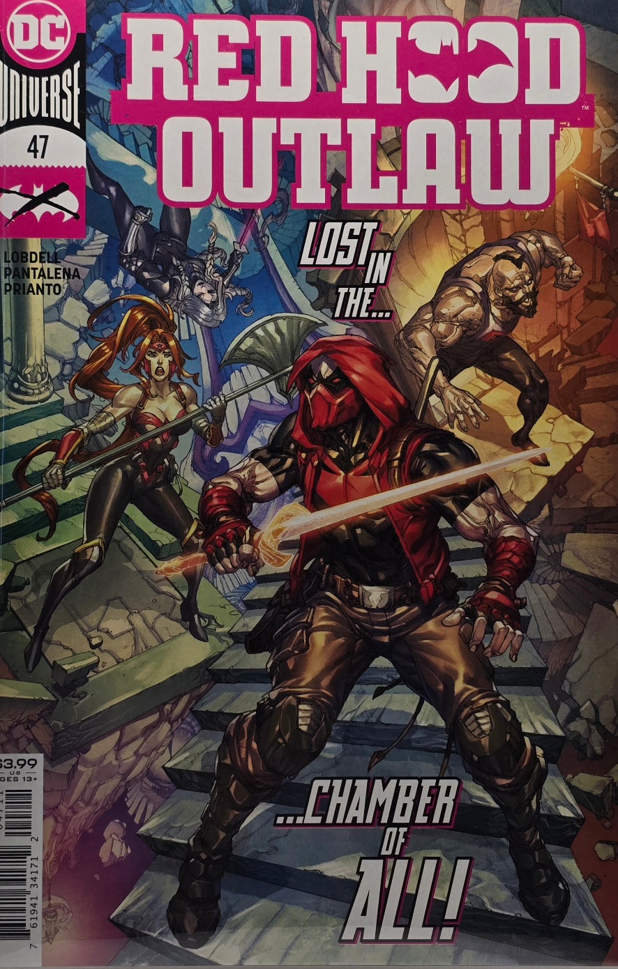 Red Hood: Outlaw #47 (DC Universe) — Lobdell, Pantalena & Prianto — "Lost in the...Chamber of All!"