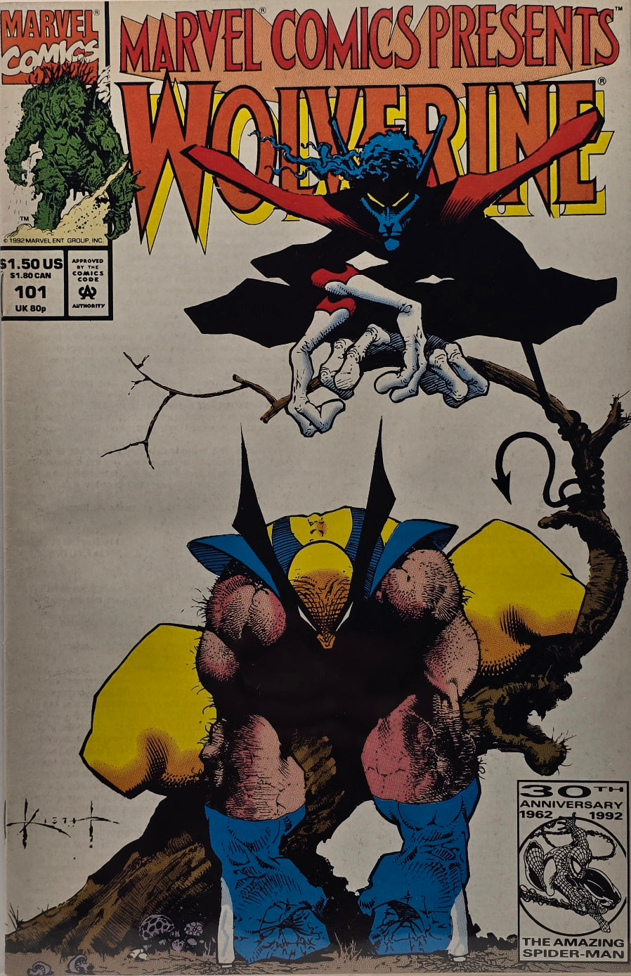Marvel Comics Presents #101 — Wolverine & Nightcrawler (1992)