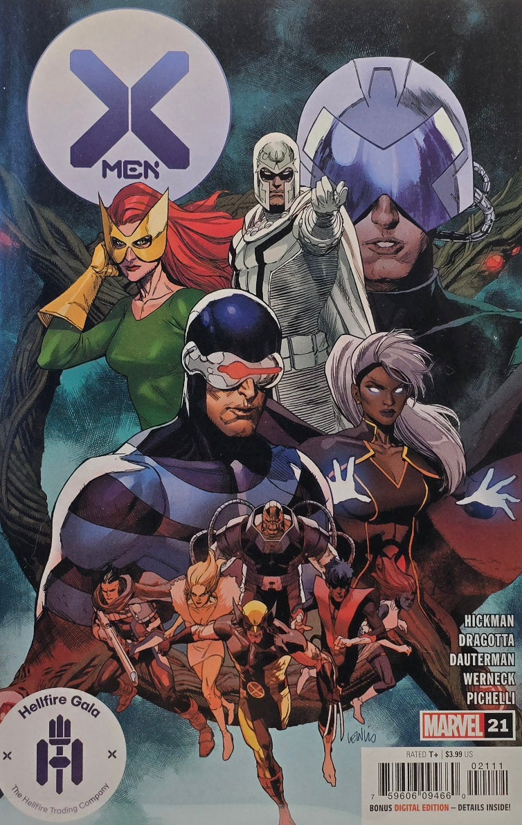 X-Men #21 (Marvel Comics) — Hellfire Gala — Design Variant Edition