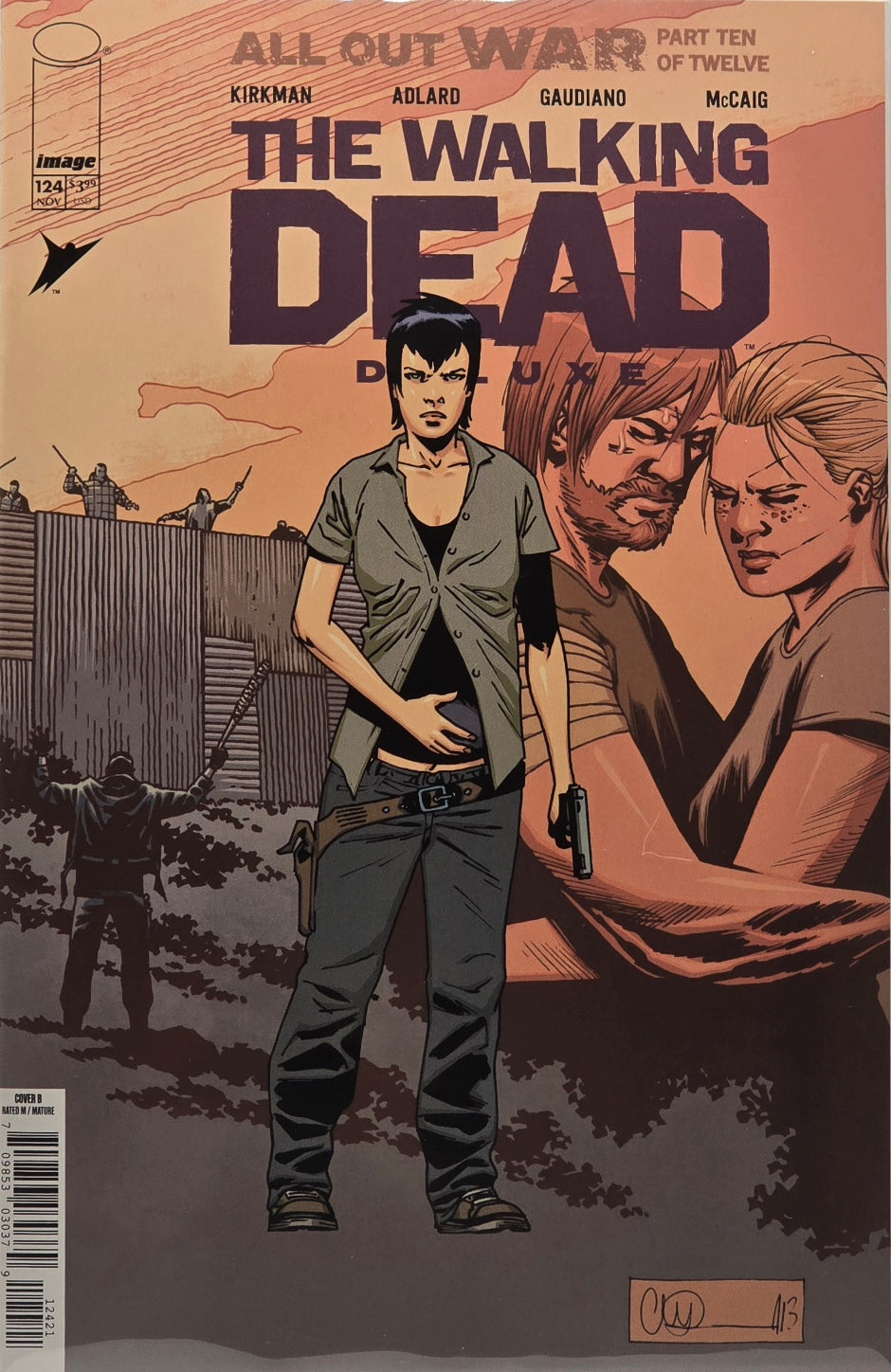 The Walking Dead Deluxe #124 – Cover B (Signed)