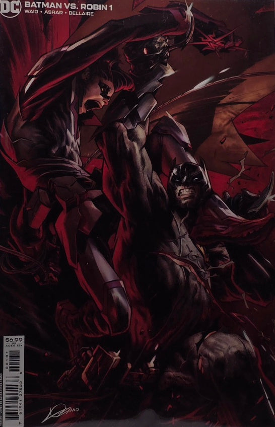 Batman vs. Robin #1 — Leinil Francis Yu Variant Cover (Waid / Asrar / Bellaire — DC Comics)