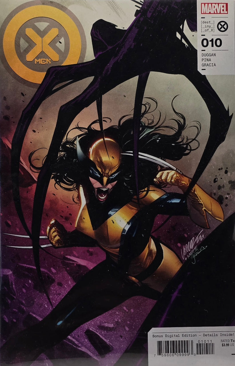 X-Men #10 (Marvel Comics) — Duggan, Piña & Gracia — Destiny of X
